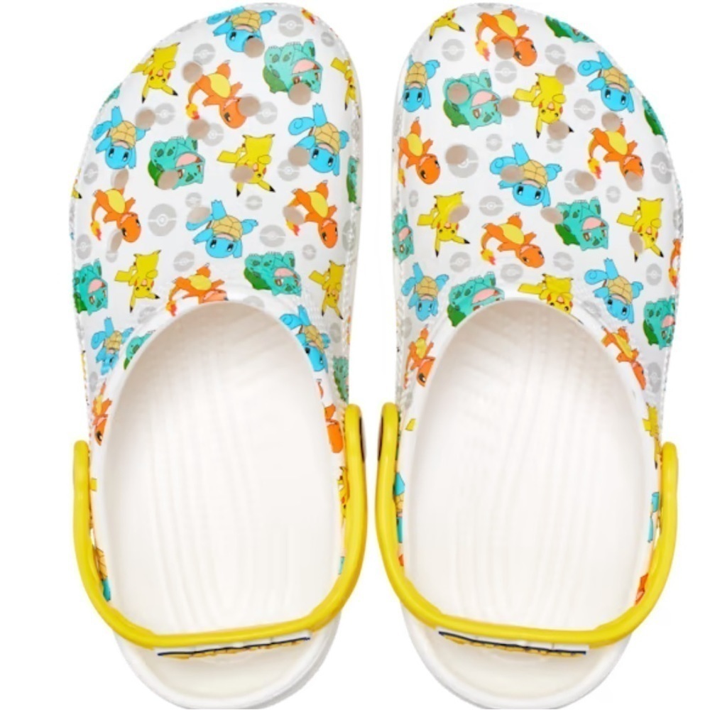 NWT Crocs Pokemon II Classic Clog Size 10W​​​​​​